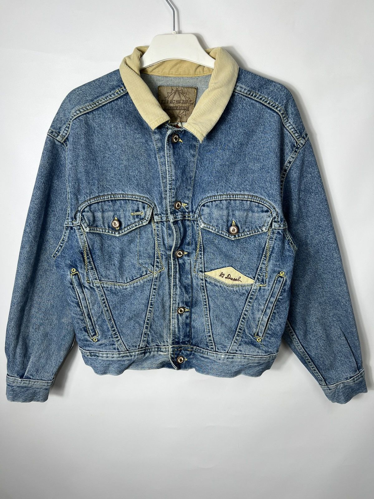 Diesel Vintage streetwear y2k Diesel Star Series 00s Denim Jacket Size M / US 6-8 / IT 42-44 - 1 Thumbnail