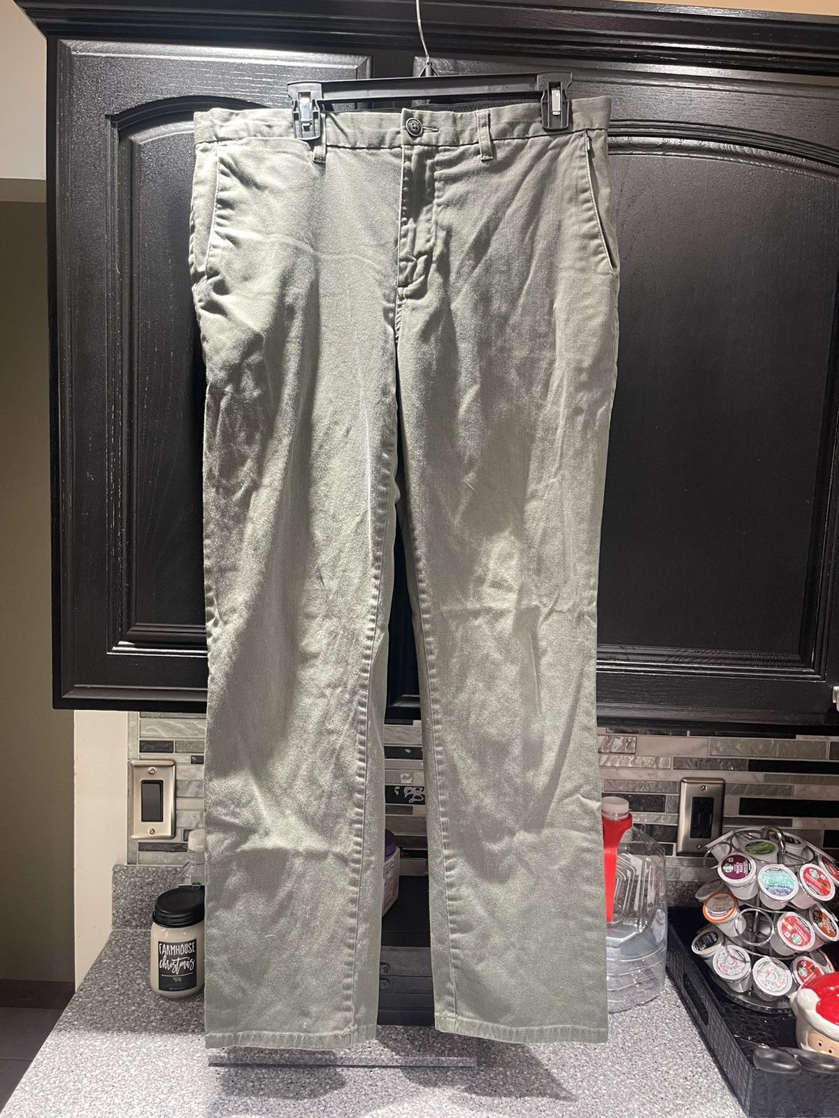 Billabong Billabong Carter Stretch Green Pants Size 34 Men's Size US 34 / EU 50 - 1 Thumbnail
