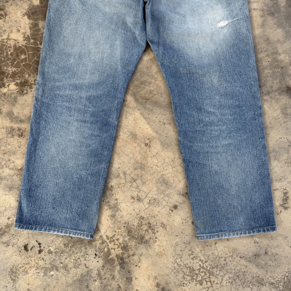 Edwin VINTAGE EDWIN FADED MUD WASH JEAN DENIM PANTS Size US 36 / EU 52 - 10 Thumbnail