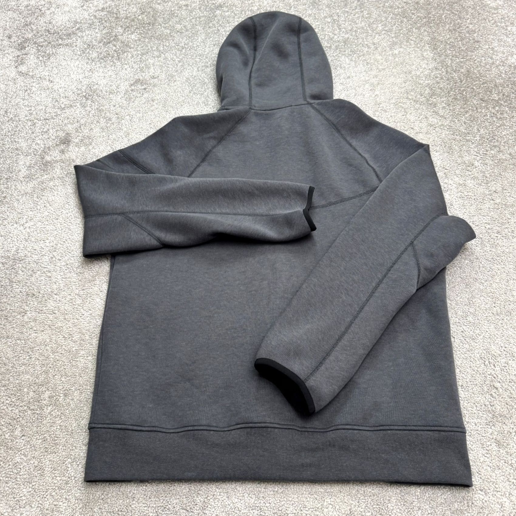 Nike Nike Tech Fleece Full Zip Hoodie Sweatshirt Mens L Gray Ancestry Logo Sports Athleisure Hoodie Mens L Gray Nike Logo 90s? Size L / US 10 / IT 46 - 2 Thumbnail