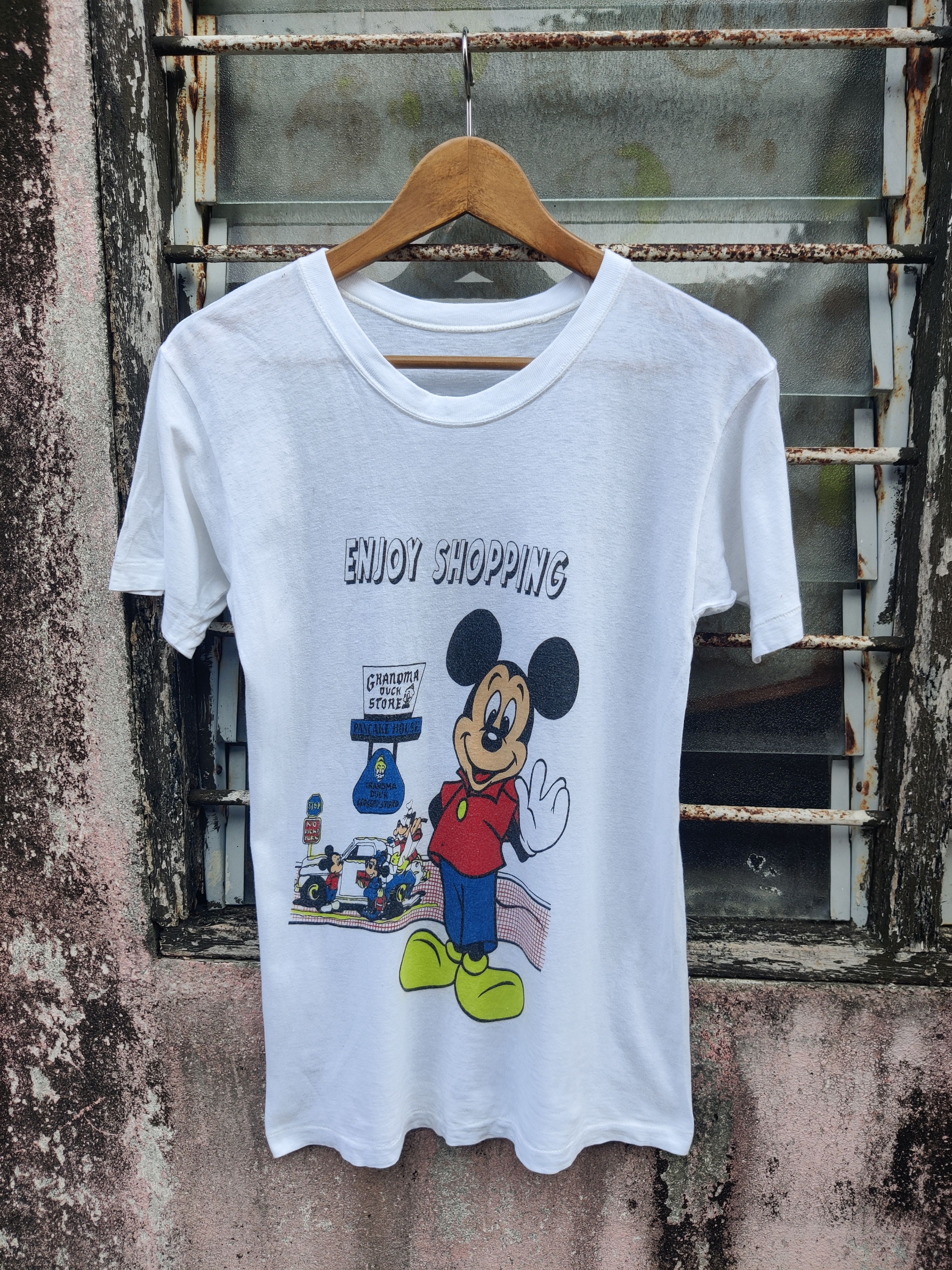 Mickey Mouse Vintage Mickey Grandma Duck Store Shirt Size US XS / EU 42 / 0 - 2 Thumbnail