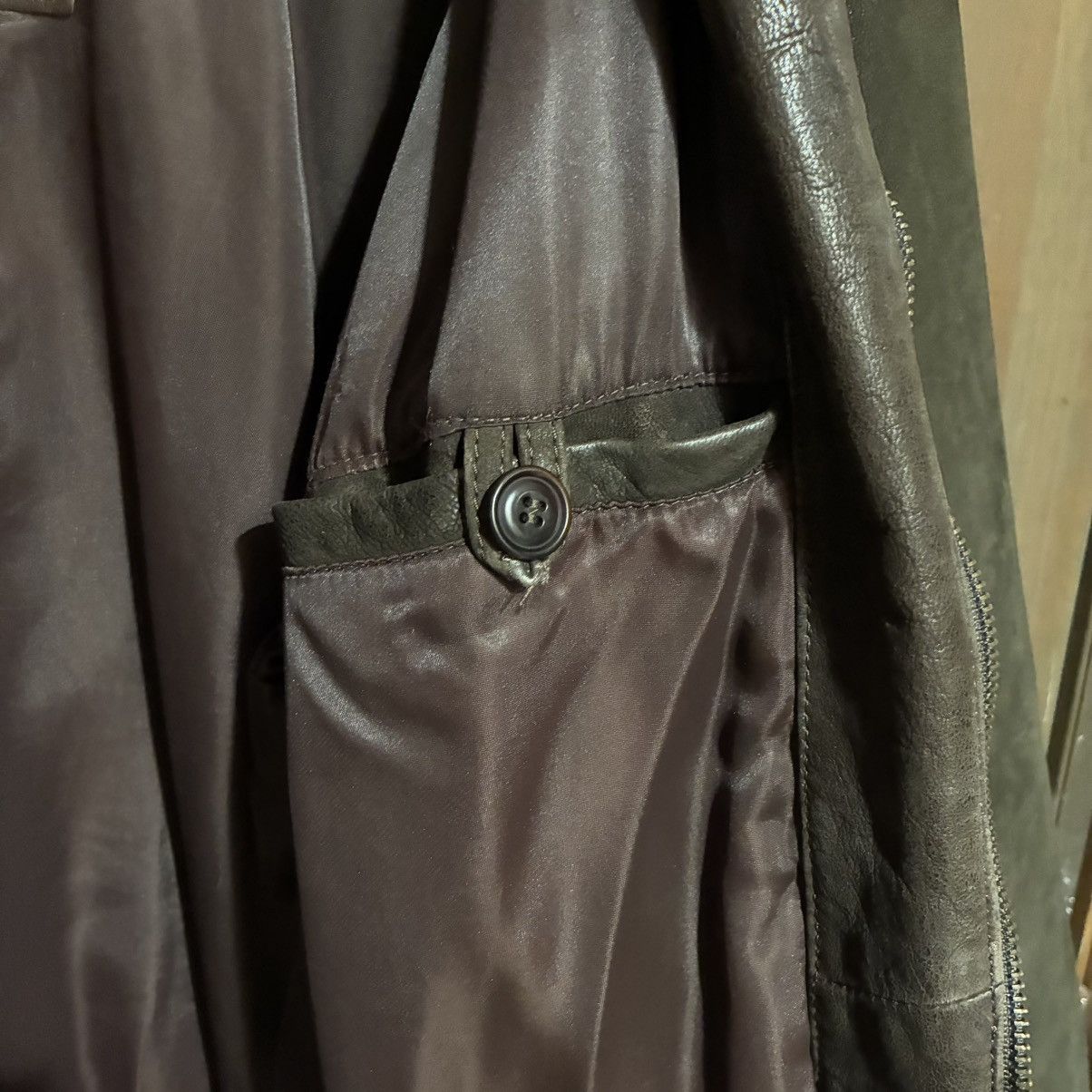 Coach Vintage Coach D6K-0978 Brown Leather Bomber Jacket Size US L / EU 52-54 / 3 - 6 Thumbnail