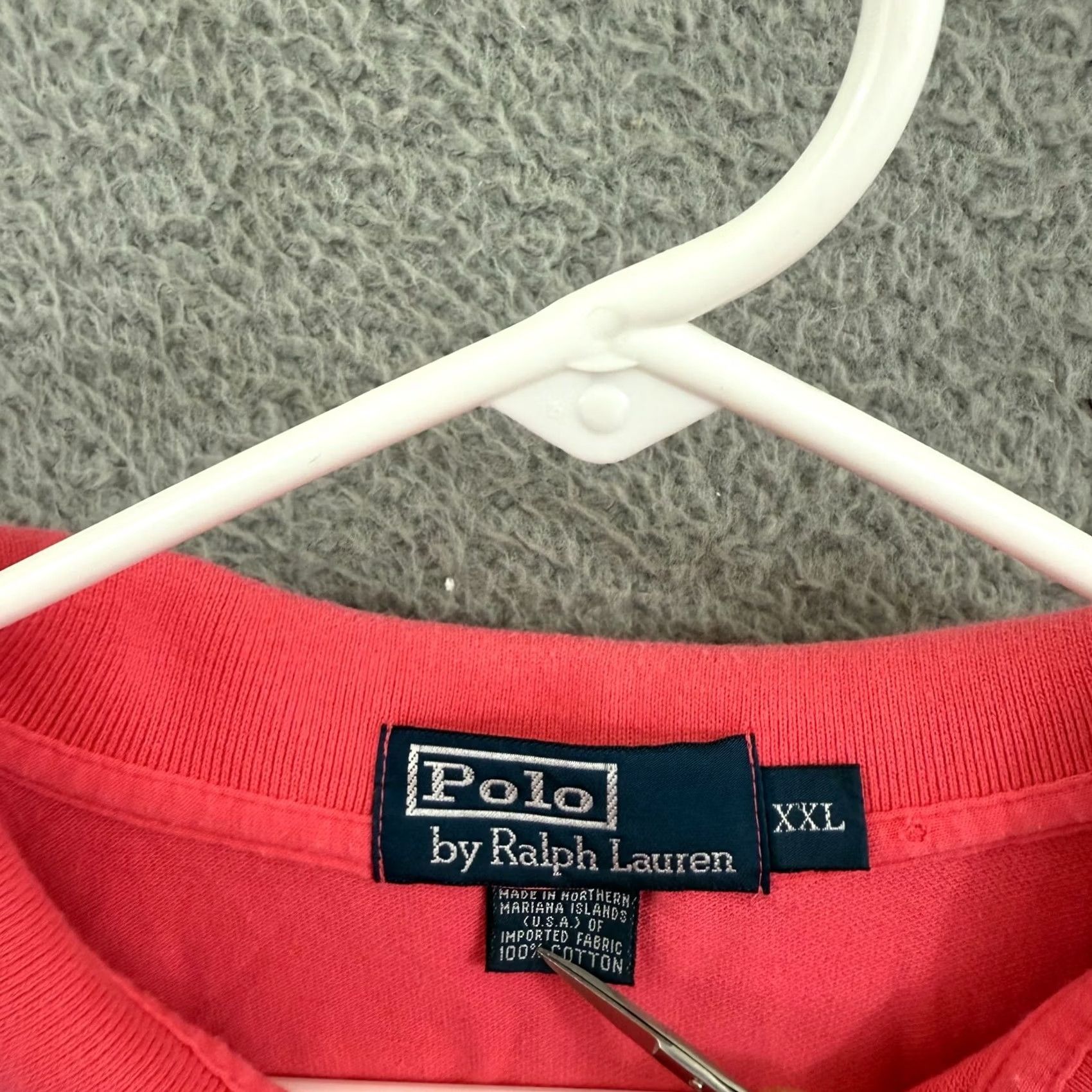 Ralph Lauren Polo Ralph Lauren Shirt Mens 2XL Pink Short Sleeve Pony Button Golf Preppy Knit Size US XXL / EU 58 / 5 - 7 Thumbnail