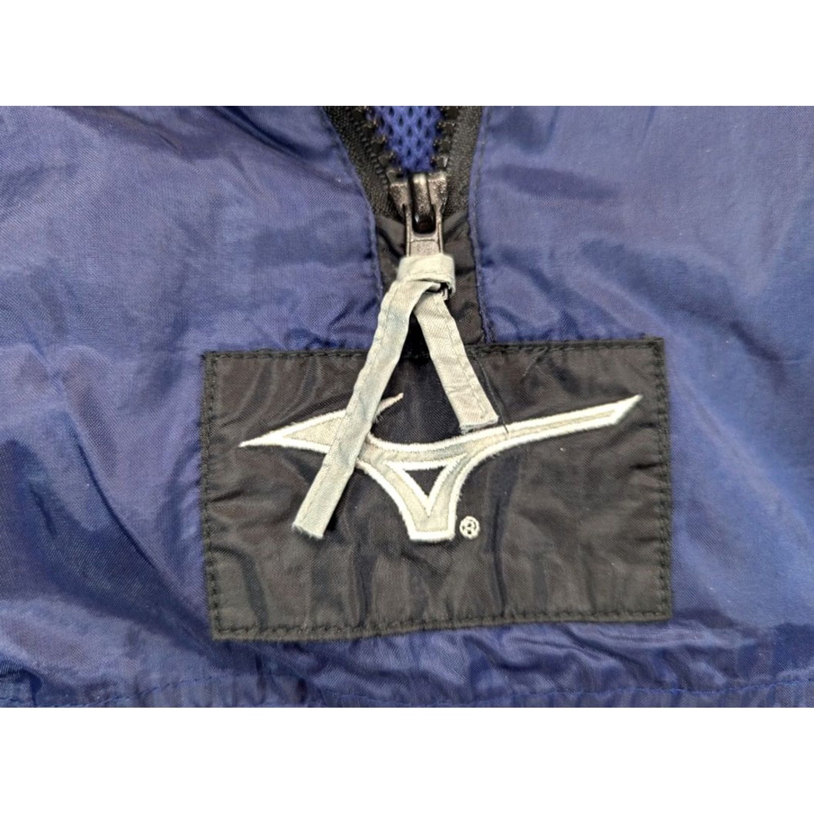 Mizuno Mizuno Windbreaker Hooded Training Black Blue size XL Mens Size US XL / EU 56 / 4 - 7 Thumbnail