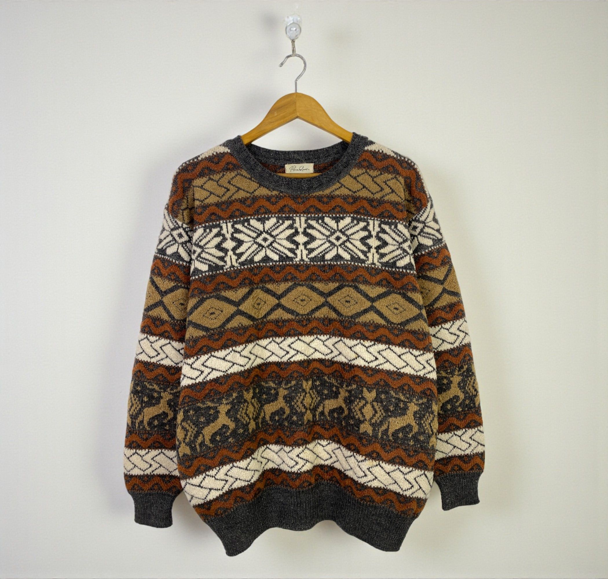 Japanese Brand Vintage Japanese Brand Native Sweatshirt SH0341 Size US L / EU 52-54 / 3 - 1 Thumbnail