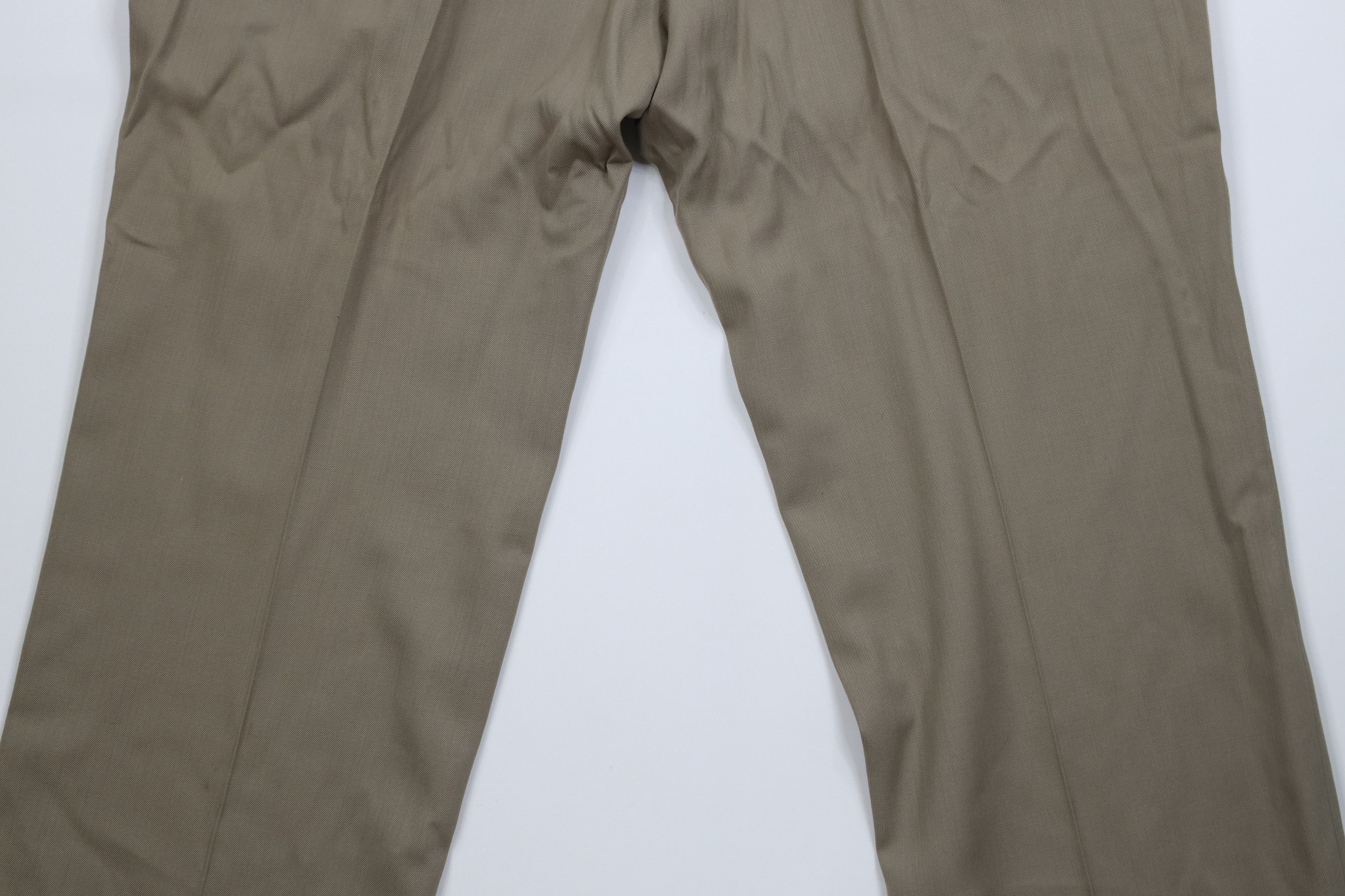 Vintage Vintage 70s Streetwear Wool Knit Wide Leg Chino Pants Size US 38 / EU 54 - 12 Thumbnail
