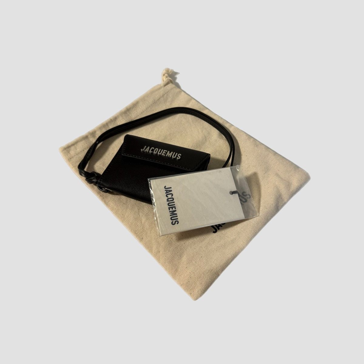 Jacquemus Jacquemus Le Port Wallet Black Size ONE SIZE - 5 Thumbnail