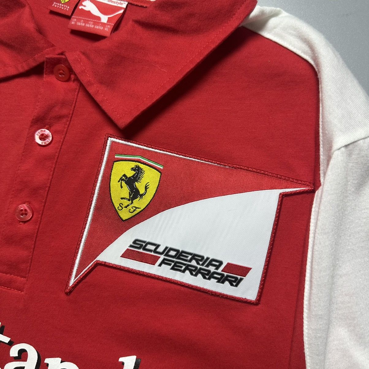 Puma PUMA Men's Sportwear Polo Scuderia Ferrari F1 Team 2013 Size US XL / EU 56 / 4 - 7 Thumbnail