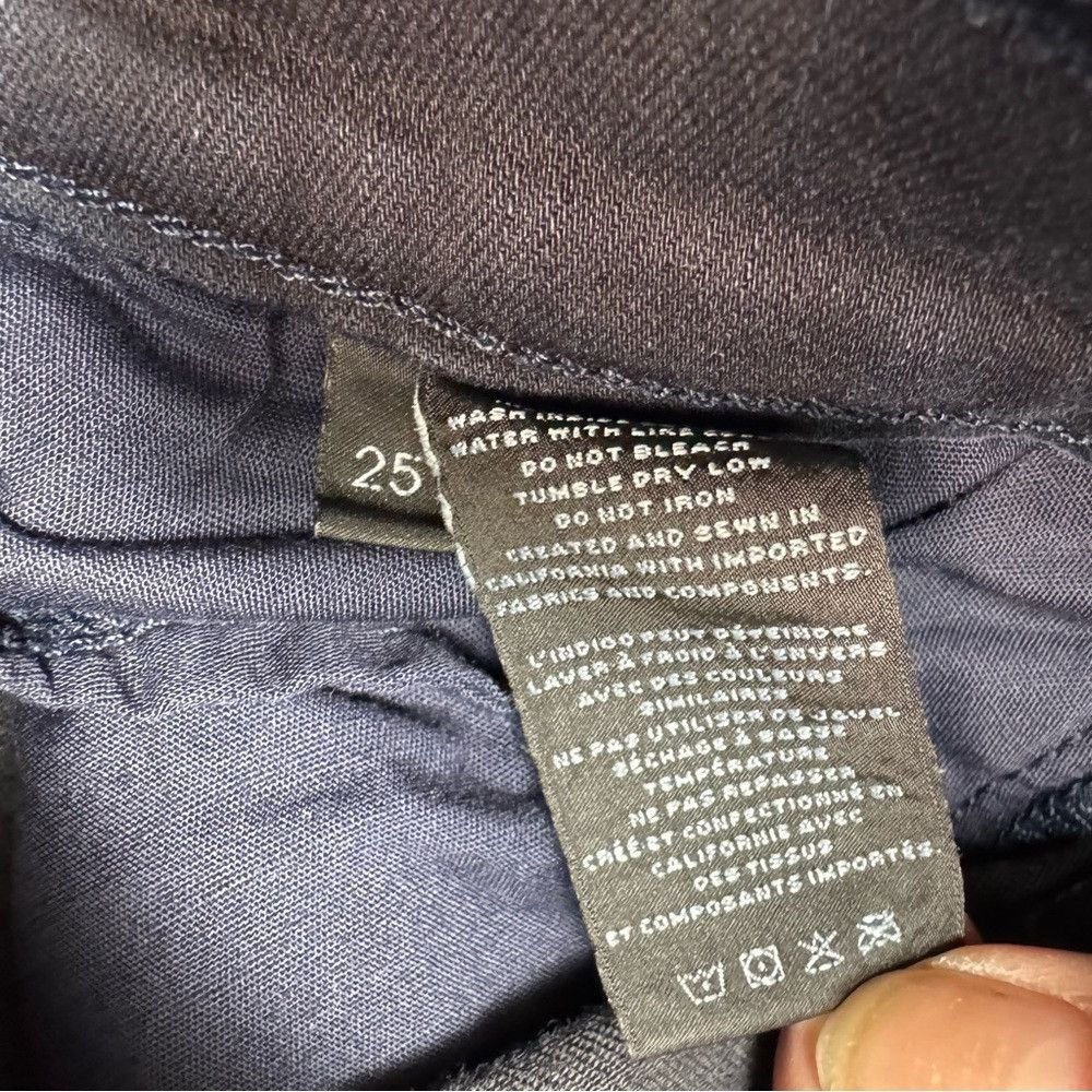 J Brand J Brand Maria High Rise Skinny Jeans In Destructed Sanctity Size 25" / US 0 / IT 36 - 8 Thumbnail