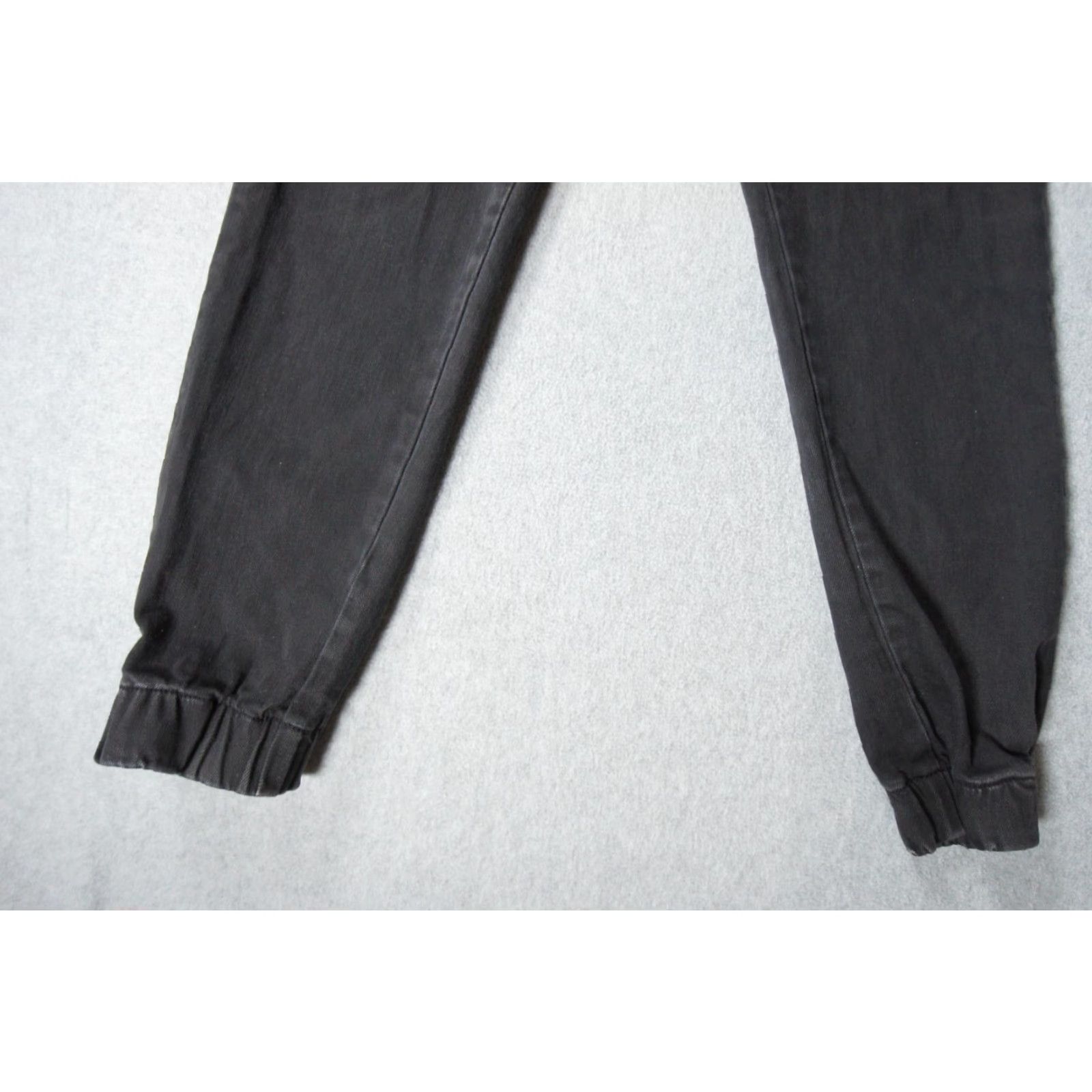Been Trill Been Trill Pants Mens Small Black Jean Jogger Streetwear Drawstring Stretch Size US 36 / EU 52 - 3 Thumbnail