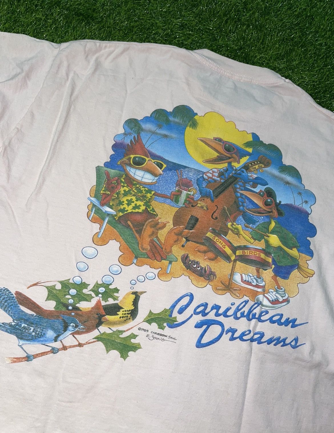 Vintage Vintage 1989 Caribbean Soul Tee Shirt Size XL Size US XL / EU 56 / 4 - 3 Thumbnail