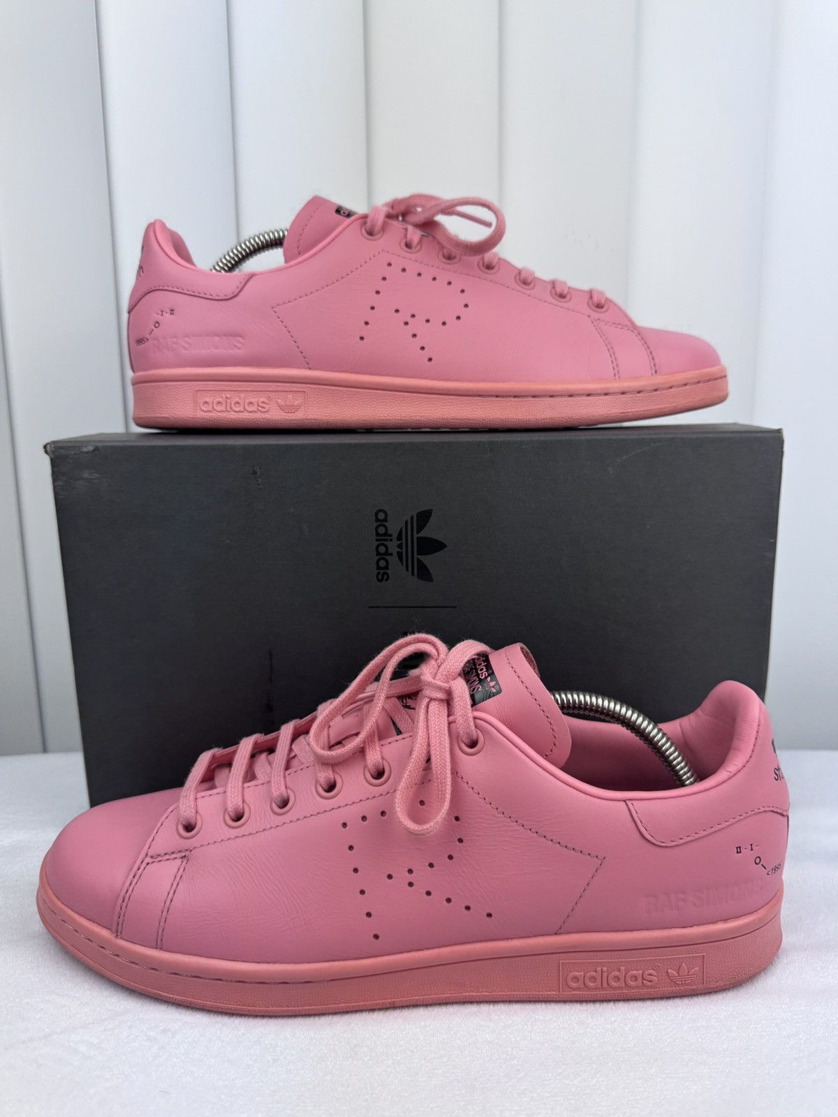 Adidas × Raf Simons Adidas Raf Simons Stan Smith Pink Size 10.5 Full Set Size US 10.5 / EU 43-44 - 1 Thumbnail
