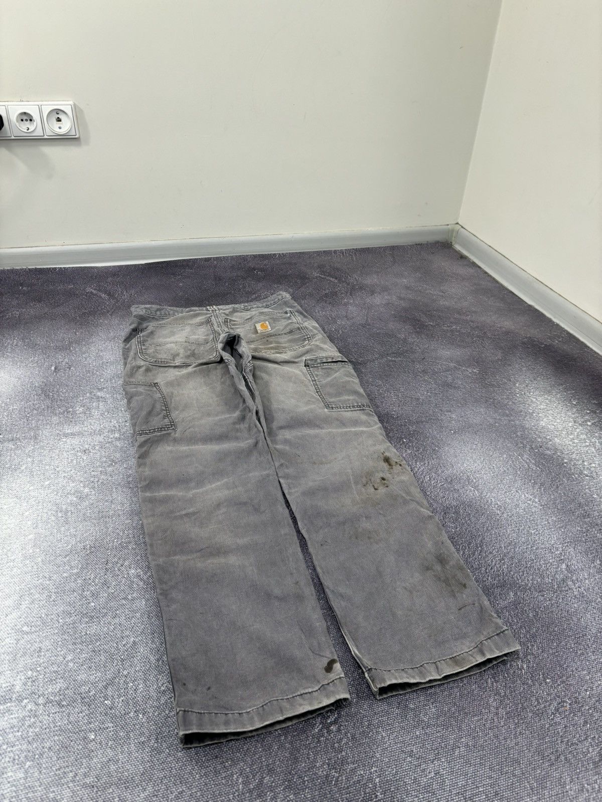 Carhartt Vintage Carhartt Double Knee Distressed Utility Work Pants Size US 31 - 4 Thumbnail