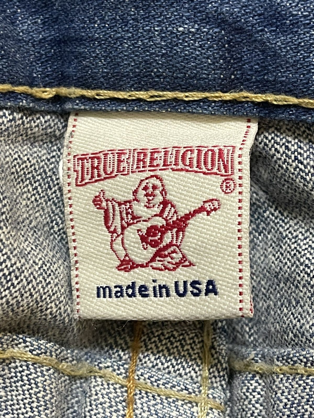 True Religion Vintage Usa True Religion Mud Wash Distress Spiral Leg Baggy Size US 38 / EU 54 - 10 Thumbnail