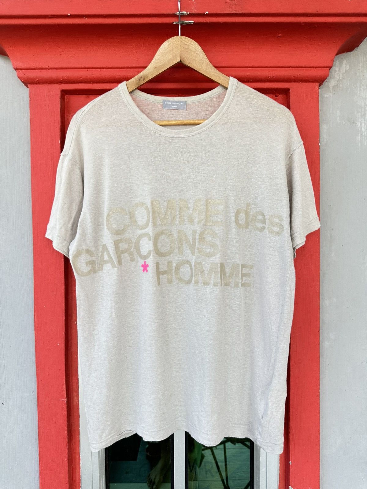 Comme des Garcons Homme RARE Vintage AD1998 Comme Des Garcons Homme Tee Size US L / EU 52-54 / 3 - 1 Thumbnail
