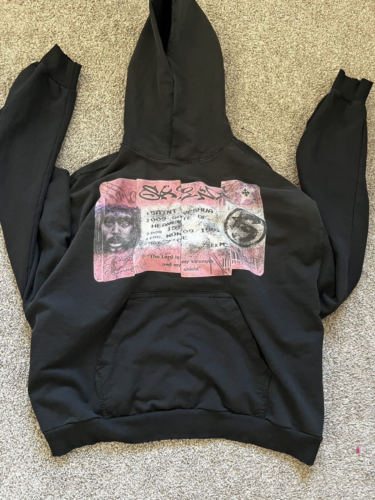 Other Black saints hoodie. Size US M / EU 48-50 / 2 - 2 Thumbnail