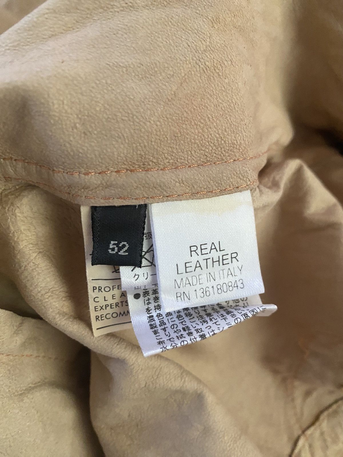 Salvatore Ferragamo 💥Last Drop💥Salvatore Ferragamo Suade Leather Button Down Size US L / EU 52-54 / 3 - 9 Thumbnail