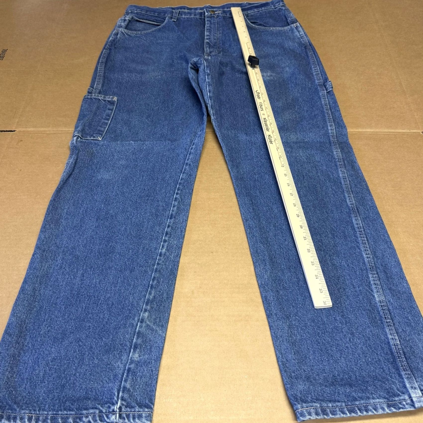 Denime Bulwark FR Flame Resistant Mens Jeans - 38x37 Size US 38 / EU 54 - 4 Thumbnail