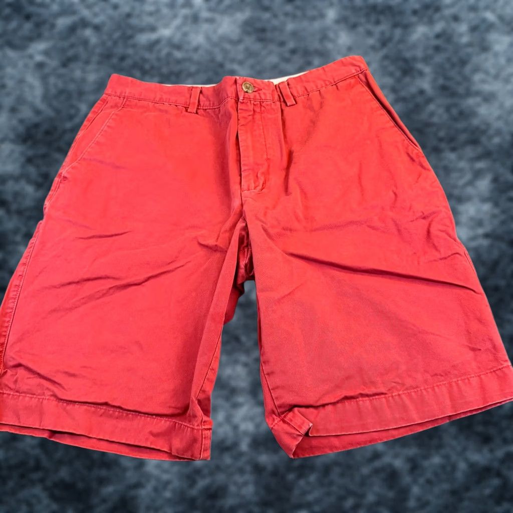 Banana Republic VINTAGE Banana Republic Red Chino Shorts Mens 33 Flat Front Casual Summer Summer, Spring, Casual Mens 33 Red chinos banana republic shorts Size US 33 - 1 Thumbnail