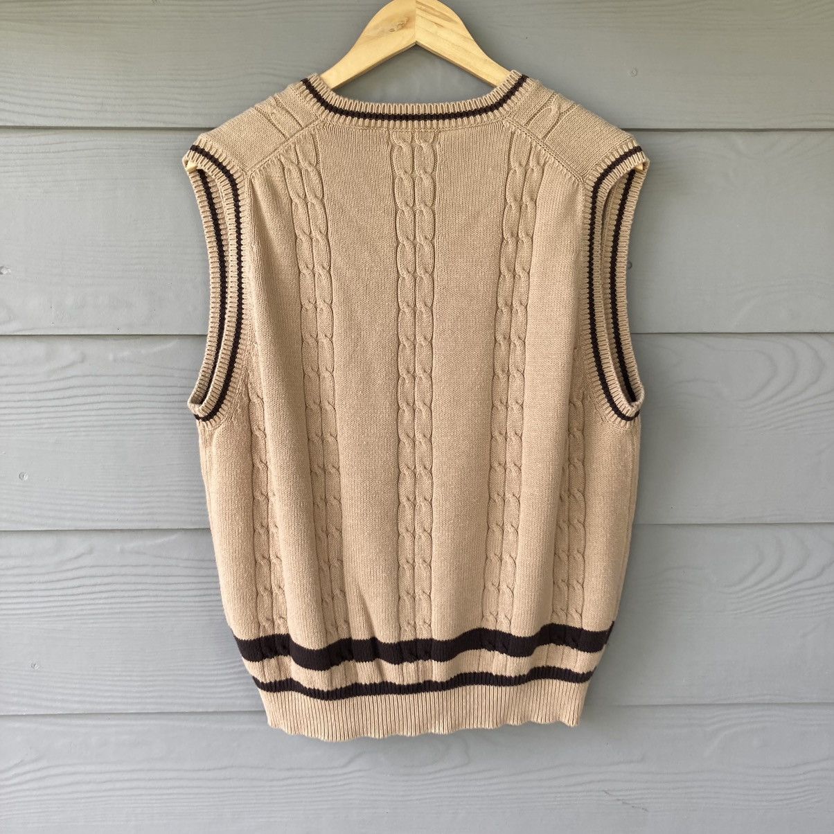 Izod × Vintage Vintage Izod Sweater Vest Size M Size M / US 6-8 / IT 42-44 - 7 Thumbnail