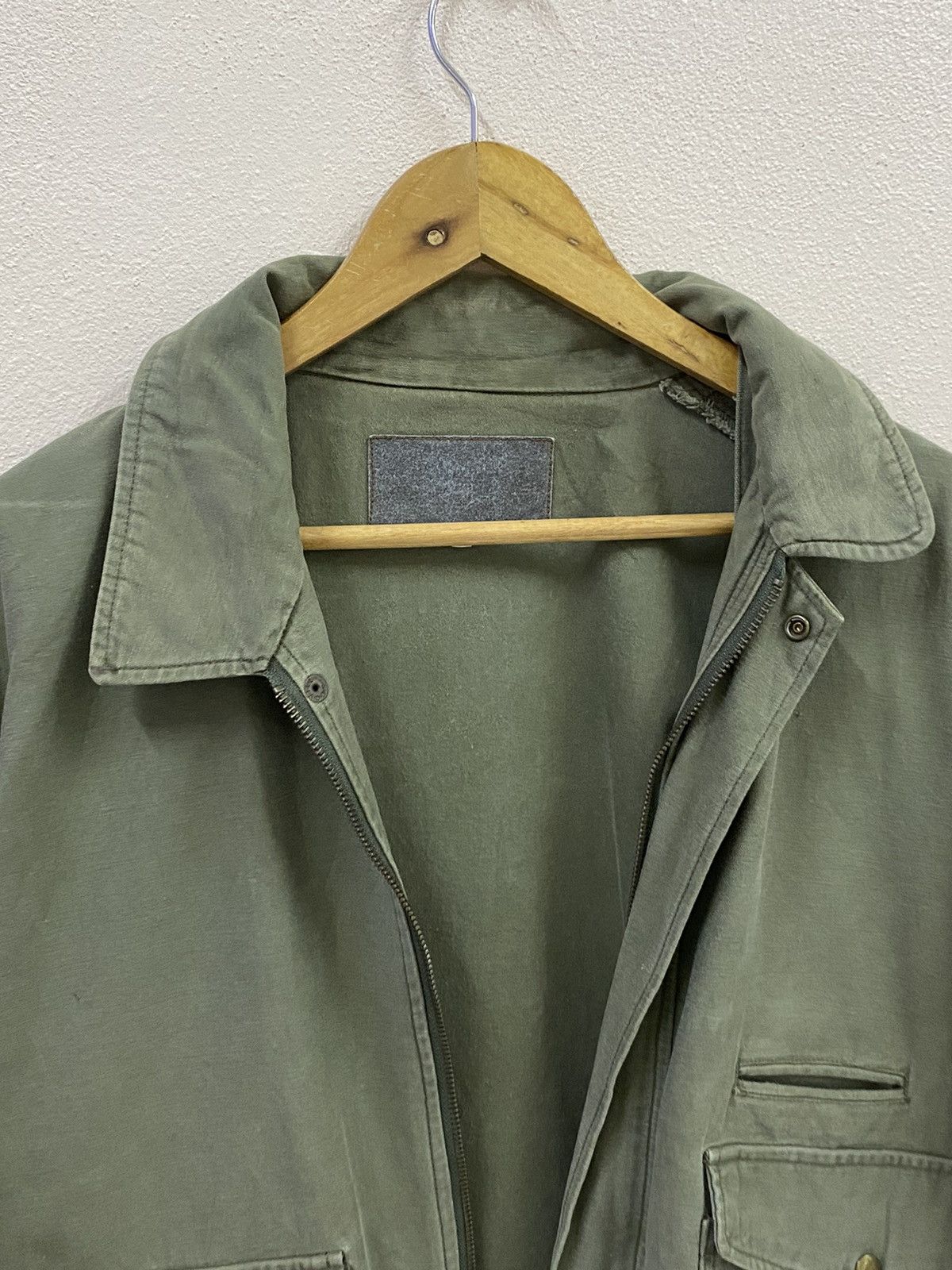 Vintage Vtg Army Military Jacket Size US L / EU 52-54 / 3 - 7 Thumbnail