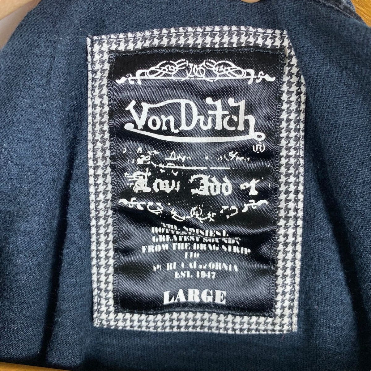 Von Dutch VON DUTCH Women Plaid Checked Design Longsleeve Tee Shirt Size L / US 10 / IT 46 - 6 Thumbnail