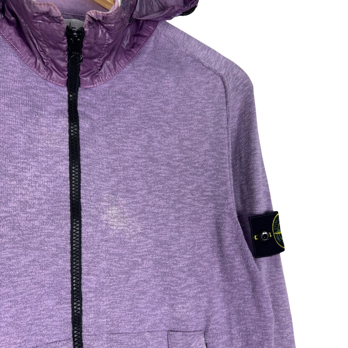 Stone Island 🌟STONE ISLAND HOODIE SS2014 MUSSOLA GOMMATA SWEATER Size US S / EU 44-46 / 1 - 5 Thumbnail