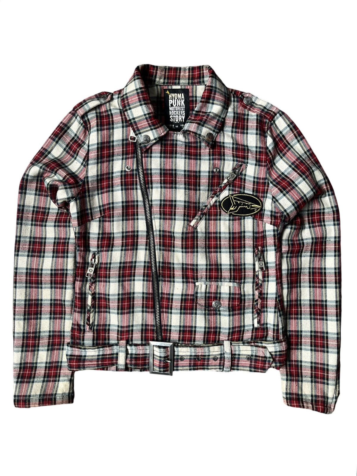 20471120 Hyoma Punk Biker Jacket
