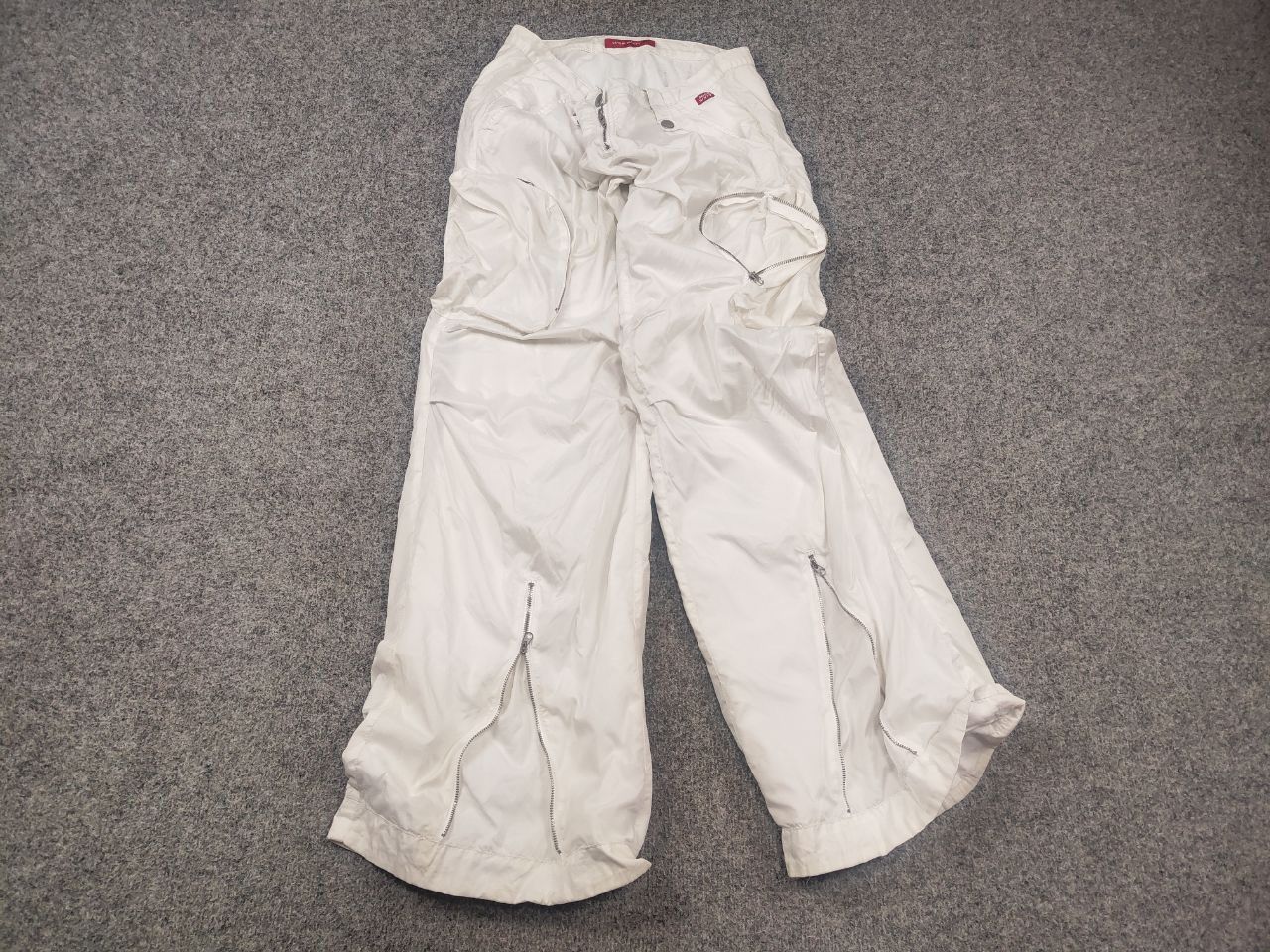 Miss Sixty Vintage Y2K Miss Sixty Parachute Low Rise Cargo Zip Pants Size 30" / US 8 / IT 44 - 3 Thumbnail