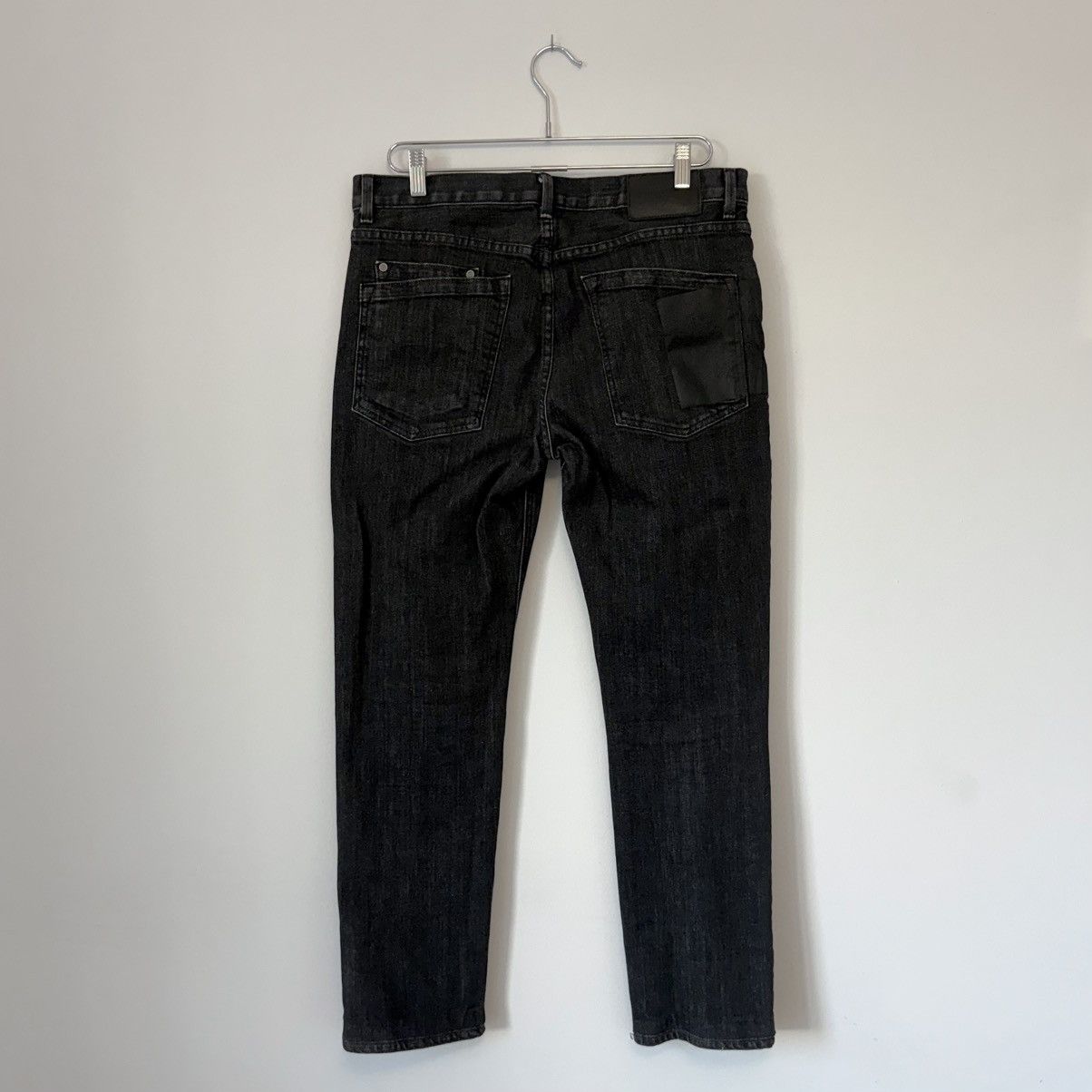 Helmut Lang Vtg Helmut Lang Rubber Strip Denim Archival Hedi ERD Grunge Size US 33 - 10 Thumbnail