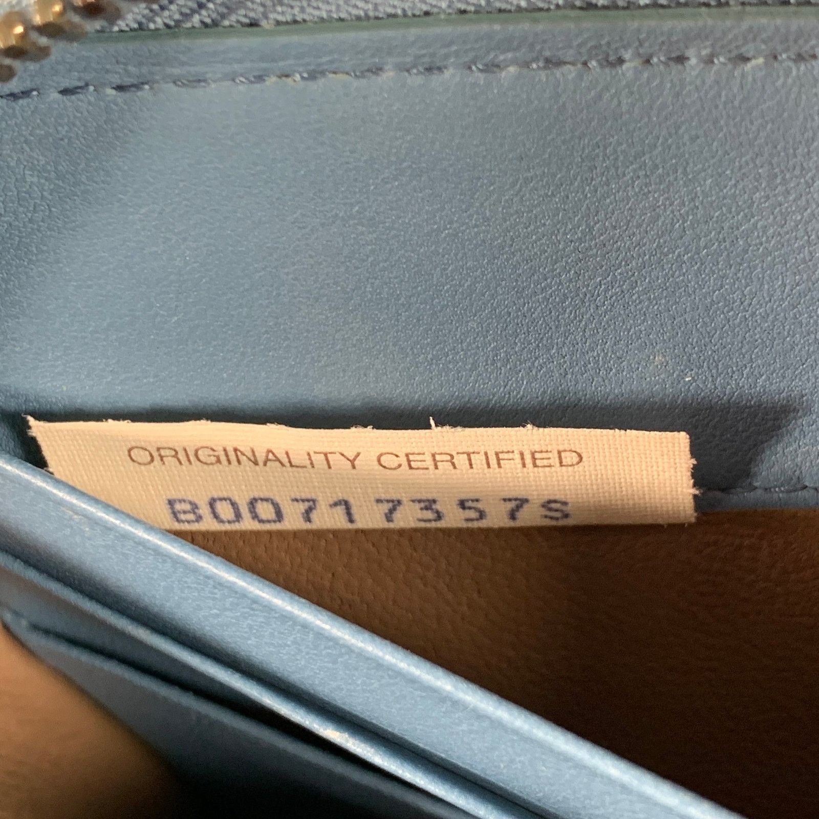 Bottega Veneta Blue Woven Intrecchiato Leather Zipper Checkbook Wallet Size ONE SIZE - 8 Thumbnail