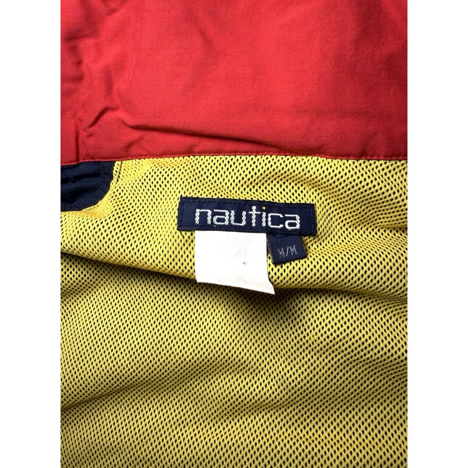 Nautica VINTAGE Nautica Hydro PERFORMANCE Waterproof Sail Boating Fish Jacket Coat Navy Mens M Blue Waterproof Water Resistant Hood Hidden Many pockets 90s Size US M / EU 48-50 / 2 - 5 Thumbnail