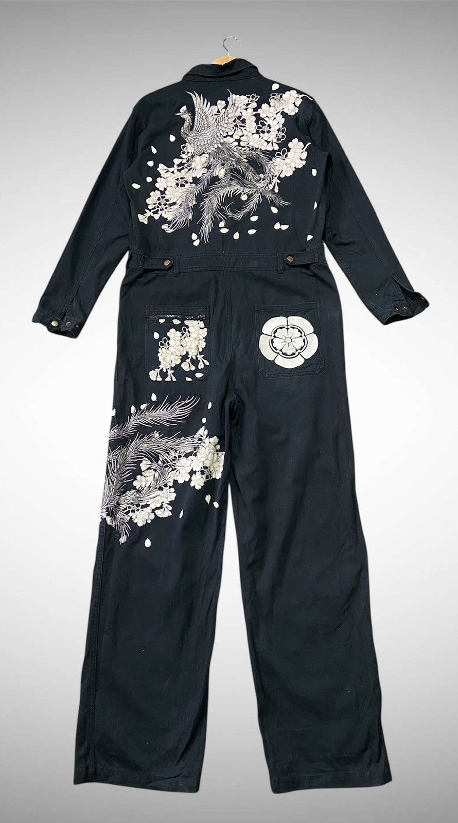 Karakuri Tamashii Fugutaiten Sukajan Embroidered Coverall Jacket Size US L / EU 52-54 / 3 - 5 Thumbnail