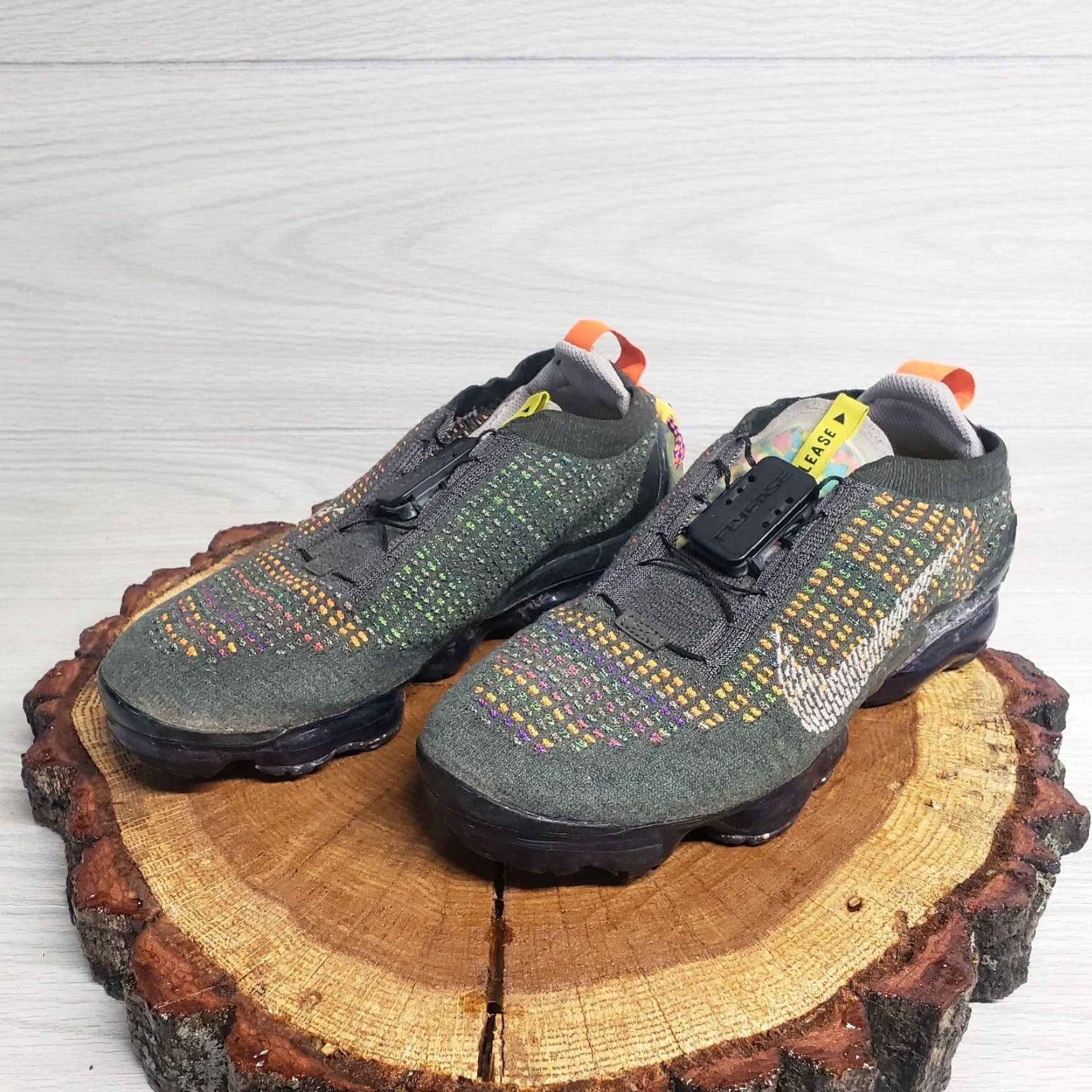 Nike Nike Air VaporMax Flyknit 2020 Shoes Adult Men 8.5 Multicolor CW1765-001 Running Cushioned Breathable Sneakers - 2020 Release Mens Size US 8.5 / EU 41-42 - 2 Thumbnail