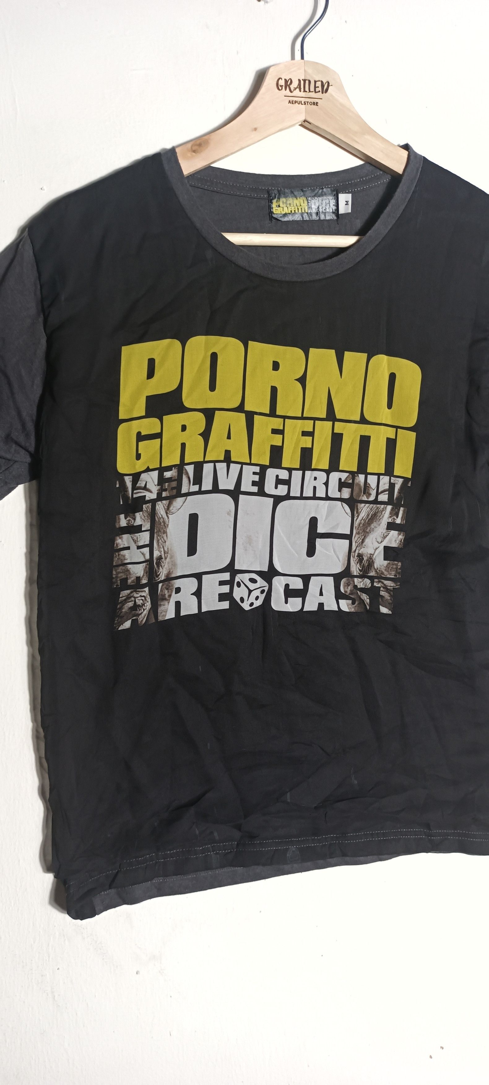 GRAFF × If Six Was Nine × Vintage Rare🔥🔥PORNO GRAFFITI SHORT SLEEEVE Size US S / EU 44-46 / 1 - 5 Thumbnail