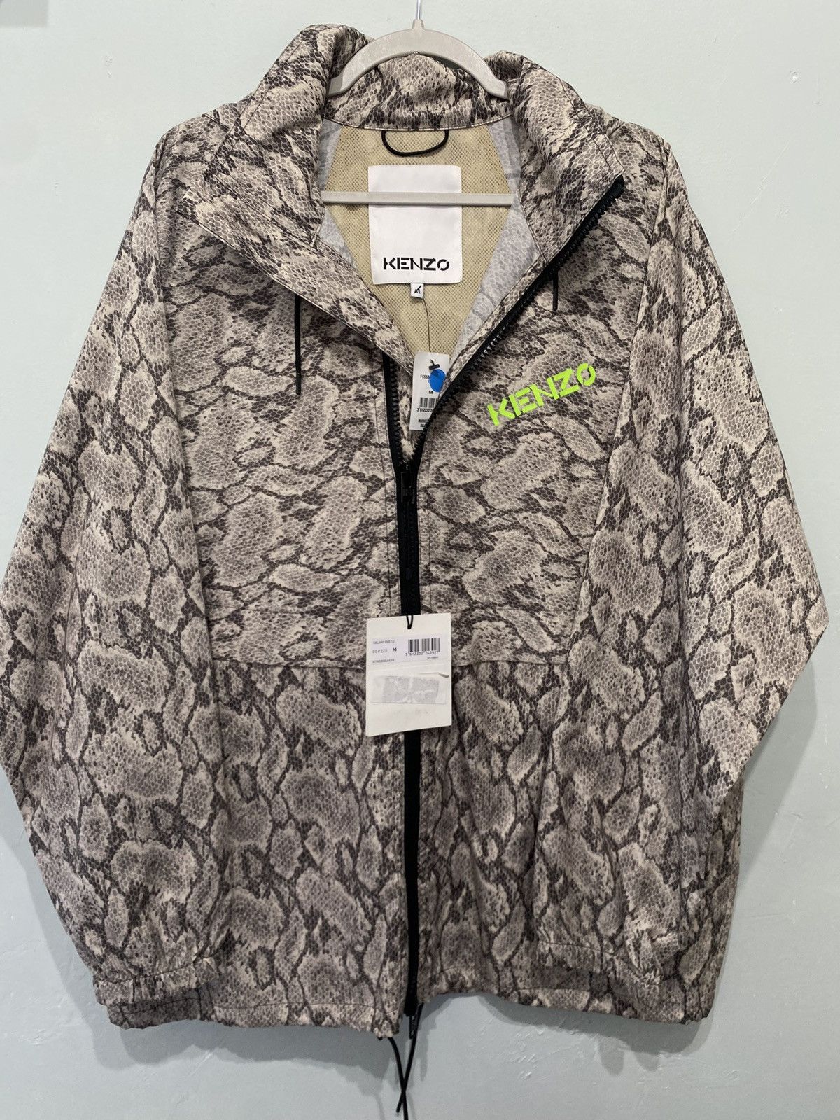 Snakeskin windbreaker store