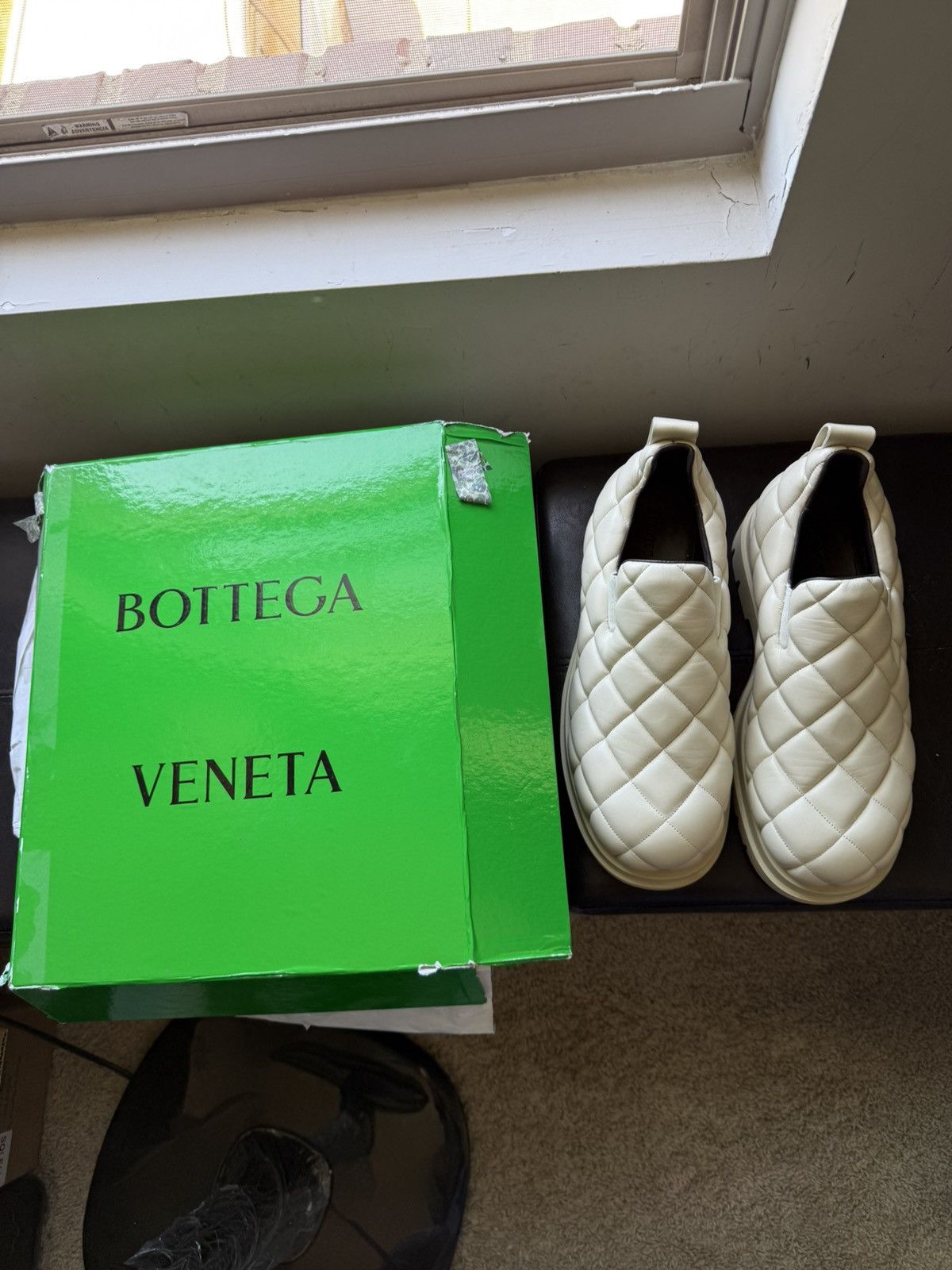 Bottega Veneta BOTTEGA VENETA QUILTED LOAFERS Size US 9 / EU 42 - 1 Thumbnail