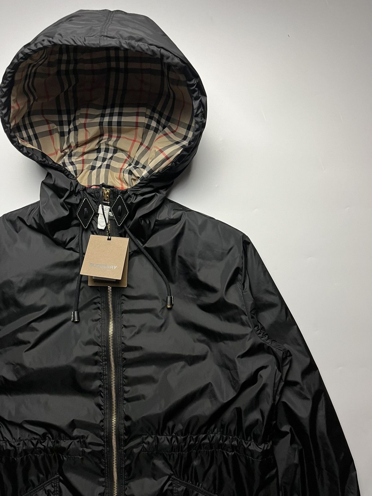 Burberry Burberry Binham ECONYL® Nylon Hooded Jacket Size XXS / US 00 / IT 34 - 3 Thumbnail