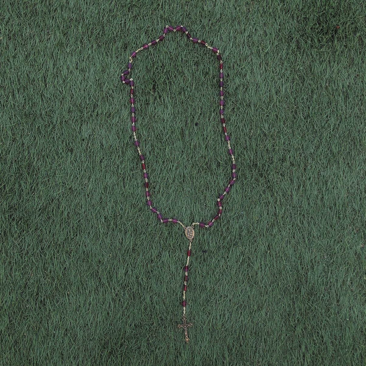 Vintage Catholic rosary bead Size ONE SIZE - 1 Thumbnail