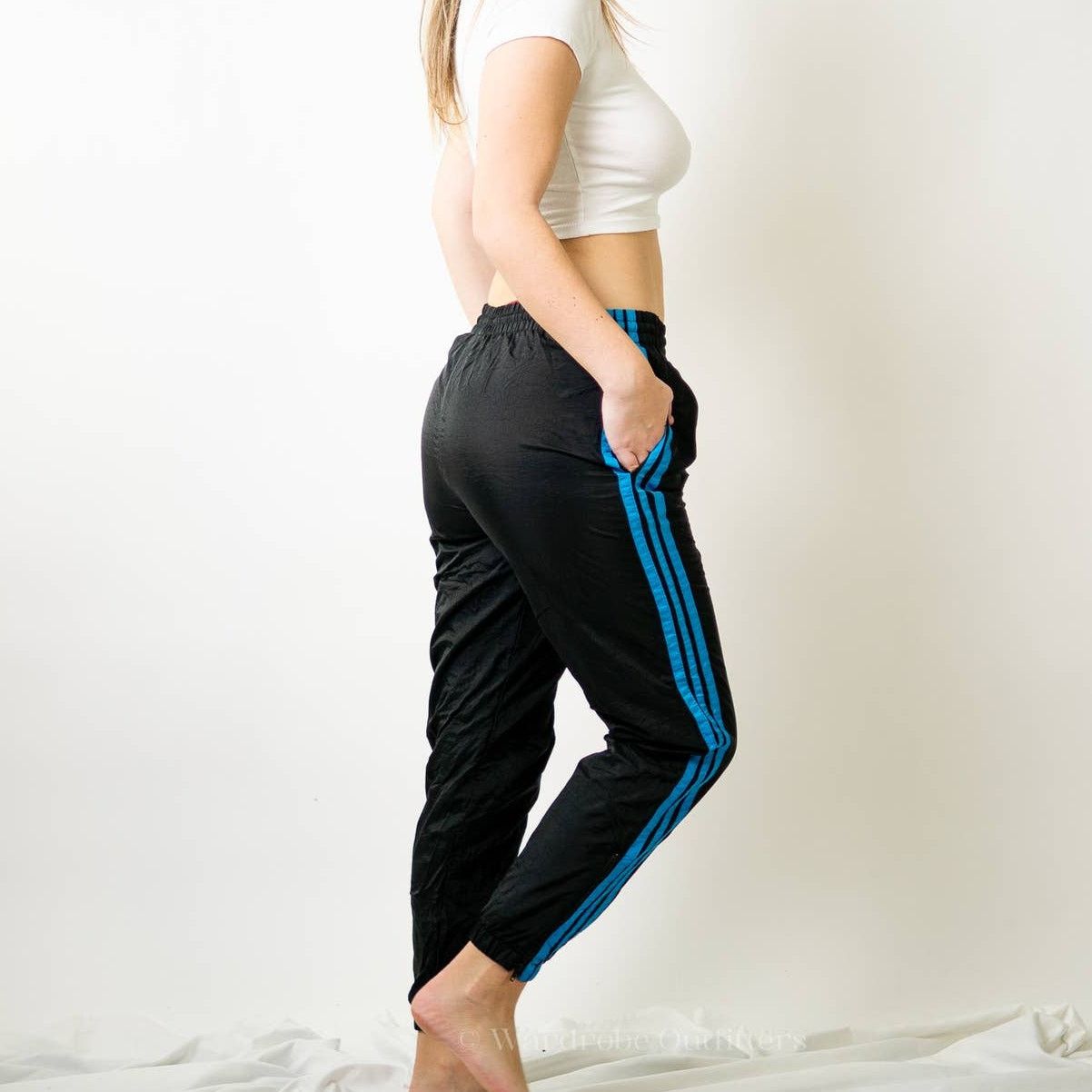 NFL Y2K NFL Carolina Panthers Jersey Lined Joggers - M Size 30" / US 8 / IT 44 - 5 Thumbnail