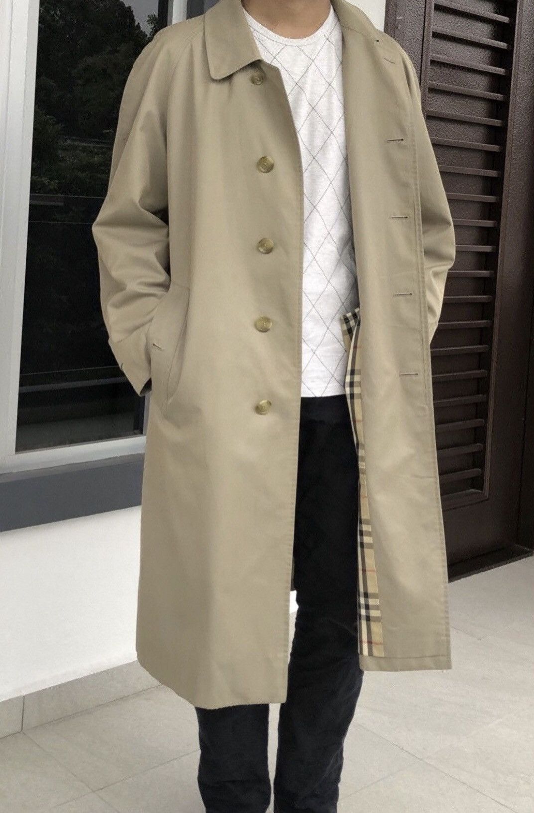 Burberry Vintage Burberrys England Trench Coat Jacket Size US M / EU 48-50 / 2 - 3 Thumbnail