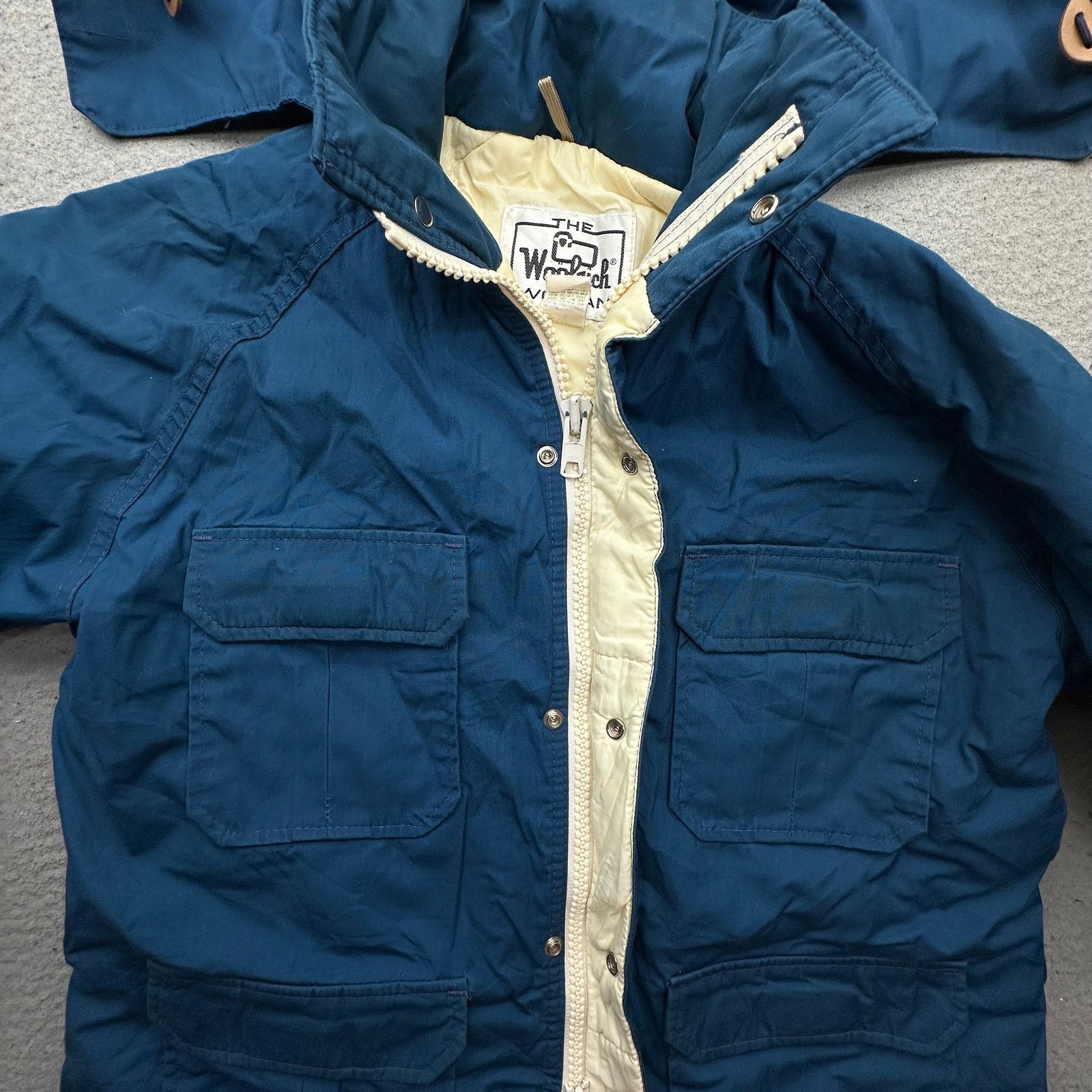 Woolrich Woolen Mills VTG Woolrich Woman Parka Hooded Jacket Womens Large Blue Size L / US 10 / IT 46 - 12 Thumbnail