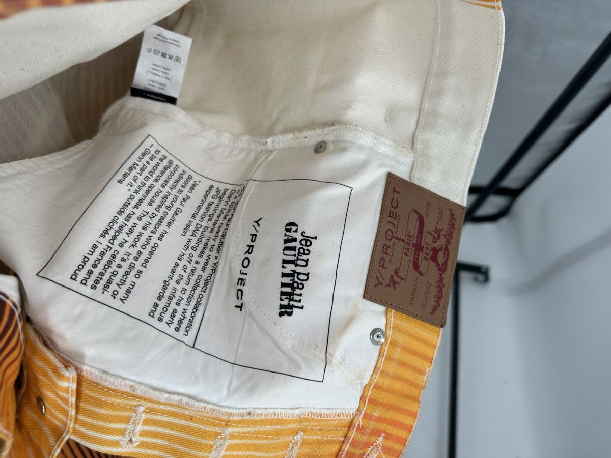 Jean Paul Gaultier × Y/Project Jean Paul Gualtier x Y/Project Morph Denim Jeans Size US 32 / EU 48 - 13 Thumbnail