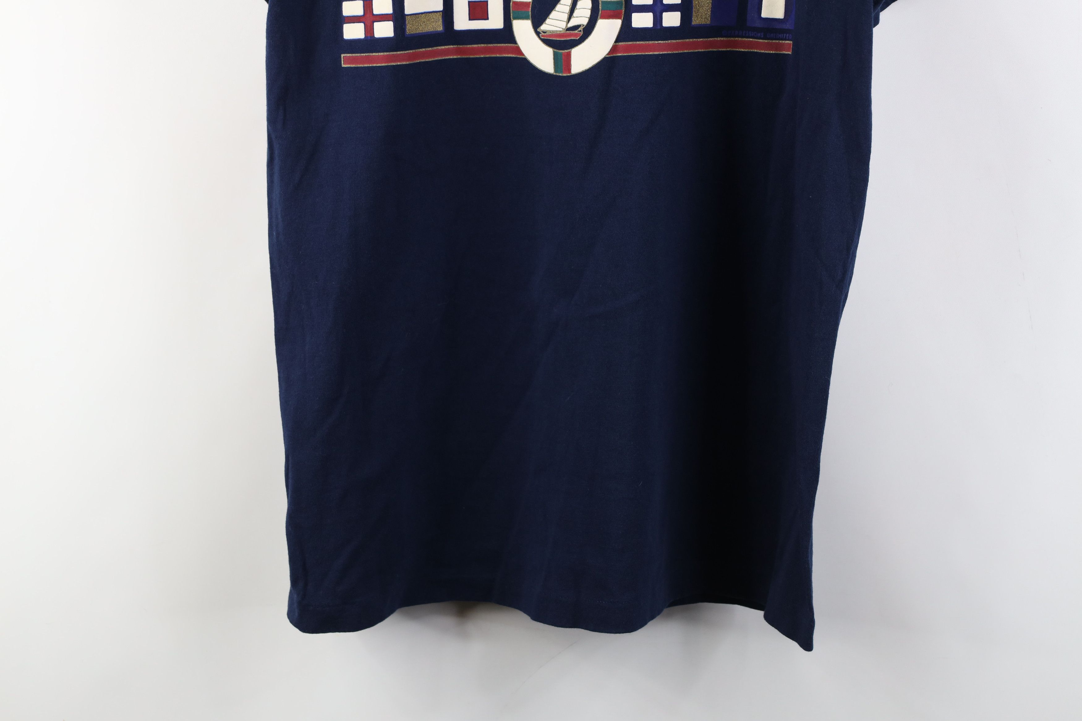 Vintage Vintage 90s Streetwear Florida Sailboat Sailing T-Shirt USA Size US M / EU 48-50 / 2 - 3 Thumbnail