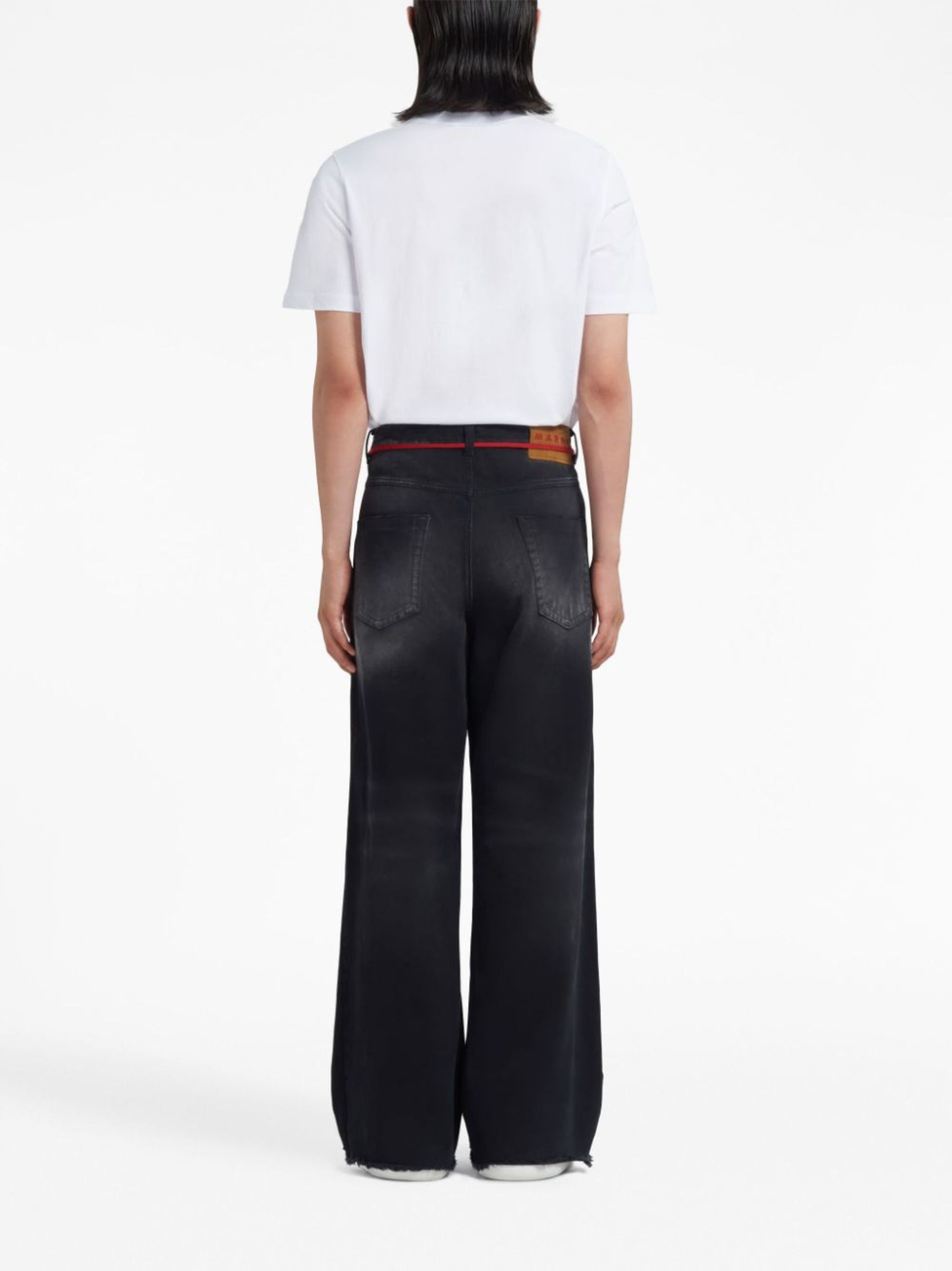 Marni o1w1db10824 Flared Jeans in Grey Size US 34 / EU 50 - 3 Thumbnail