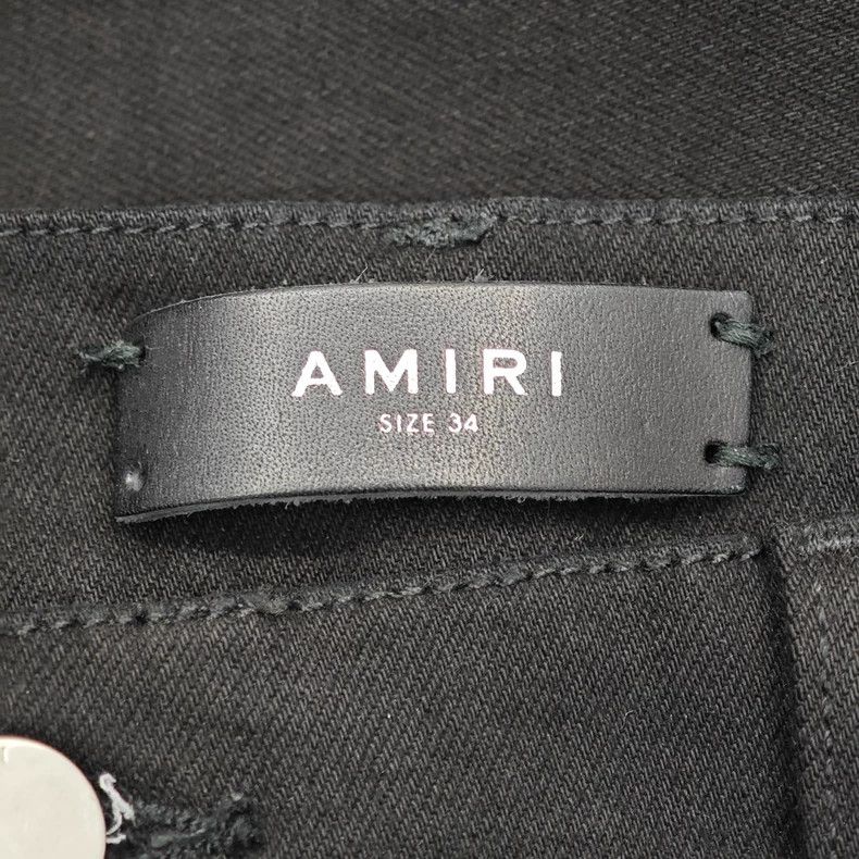 Amiri Amiri black jeans Size US 34 / EU 50 - 3 Thumbnail