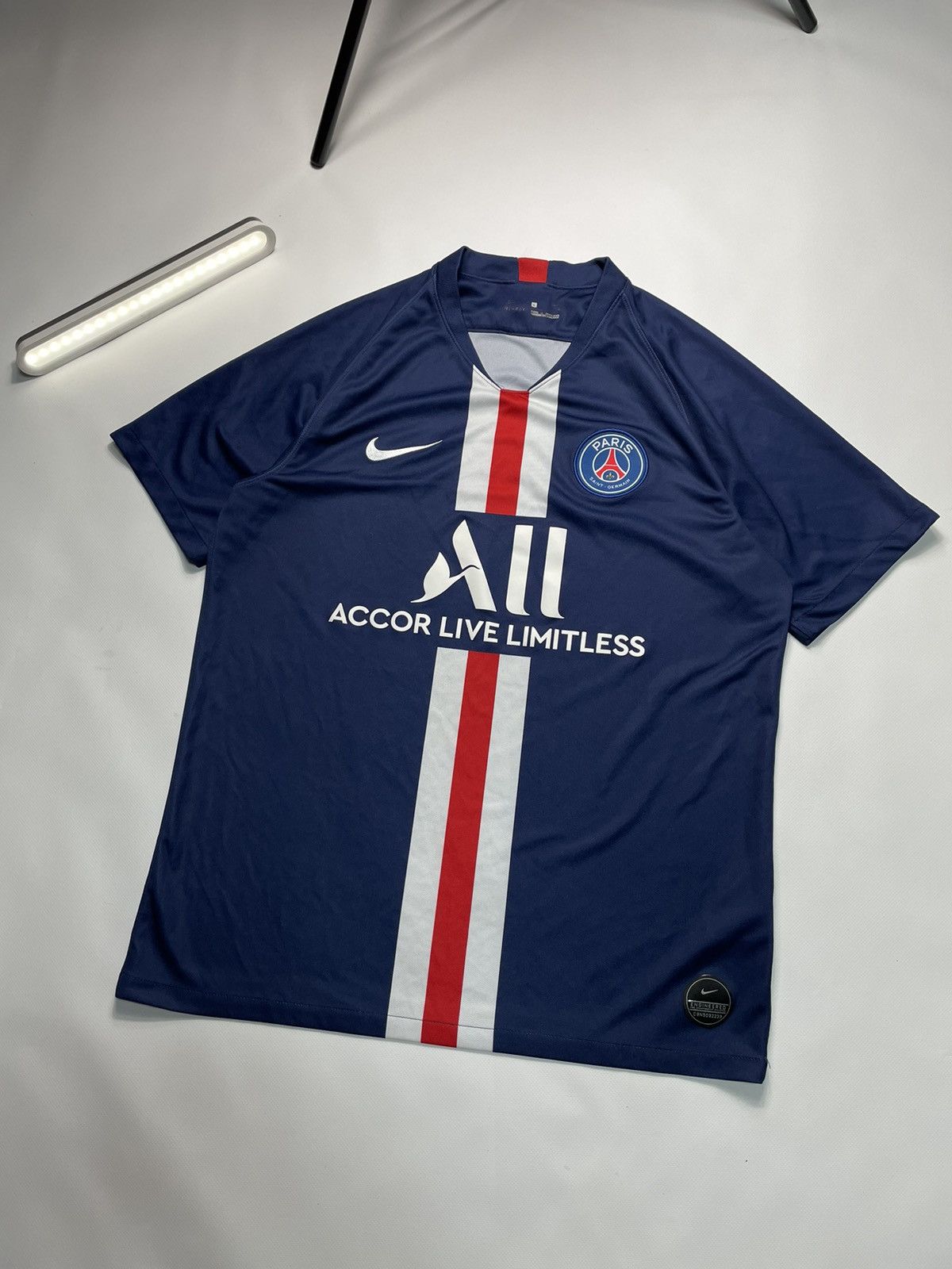 Nike Nike PSG Jordan Dri-FIT Soccer Jersey Archive OG Limited Size US L / EU 52-54 / 3 - 1 Thumbnail