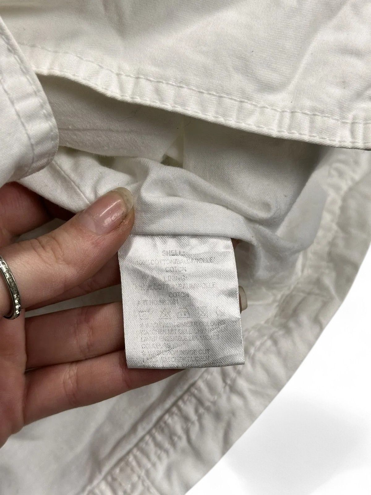 If Six Was Nine Garcia white jacket minimal classic spring casual style Size US XS / EU 42 / 0 - 11 Thumbnail