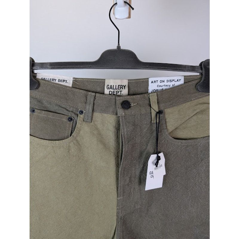 Gallery Dept. o1rshd1 Ventura Straight-Leg Denim Jeans in Army Size US 36 / EU 52 - 8 Thumbnail