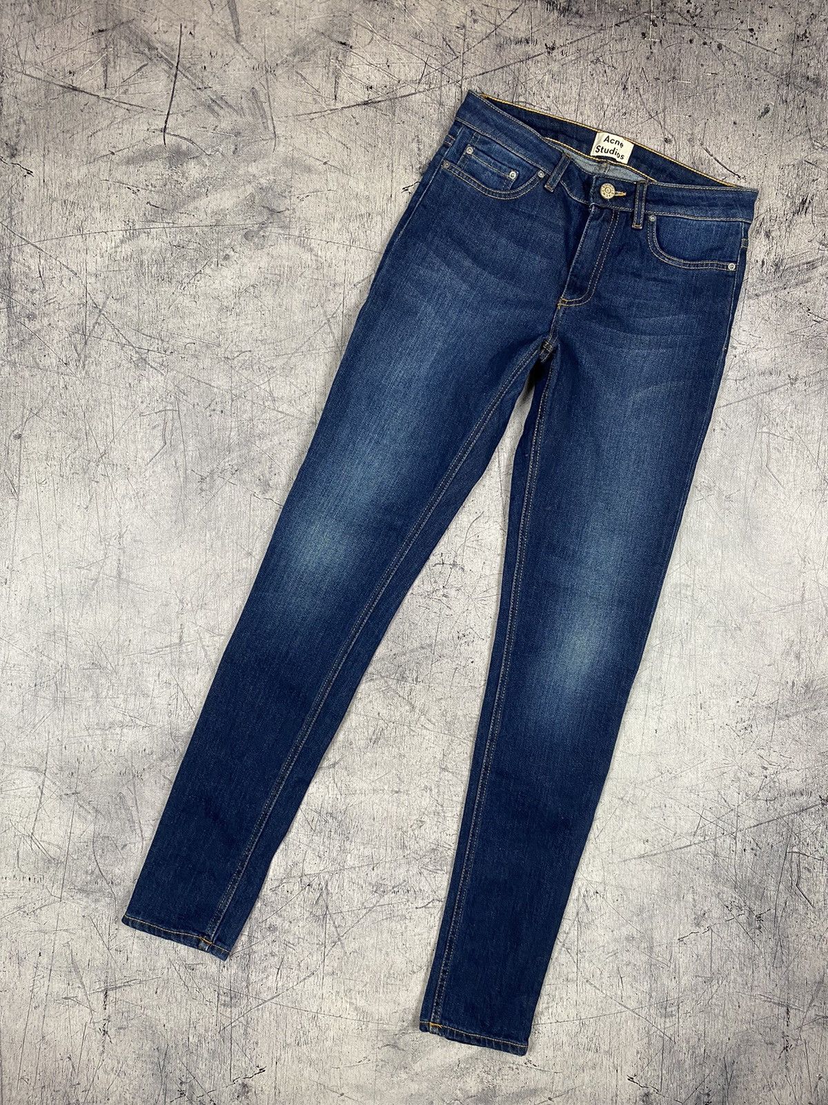 Acne Studios × Designer Acne Studios Skin 5 Storm Designer Jeans Size 28" / US 6 / IT 42 - 5 Thumbnail